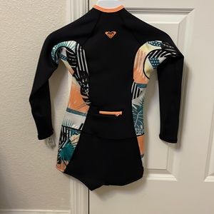 NWT Roxy Girl Pop Surf Wetsuit Swim Size 8G